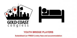 Gold Coast 2020: Youth Bridge Players Subsidised (or FREE!!)