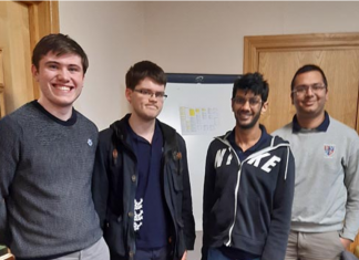 England Juniors played the Scottish Winter Fours 2020