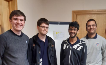 England Juniors played the Scottish Winter Fours 2020