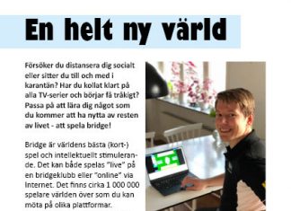 Sweden: Want to learn how to play bridge?