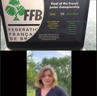 French Junior Final on BBO: Today!!!