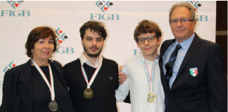 The bridge ace? He is 22 years old and lives in the City of Fellini