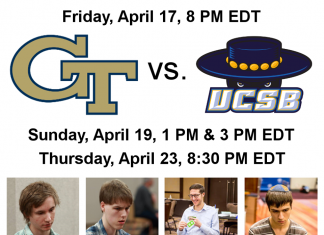 Georgia Tech in Twitch: April Program