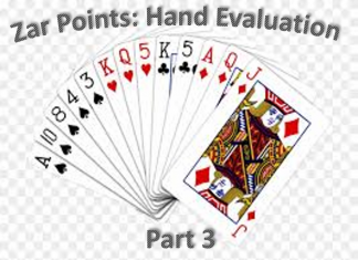 Hand Evaluation: Zar Points-Never miss a game again Part 3 By Zar Petkov