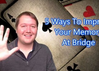 5 Ways To Improve Your Memory At Bridge By Peter Hollands