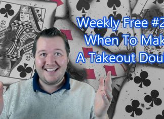 When To Make A Takeout Double