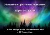 7th Northern Lights Teams Tournament: August 14-16 2020