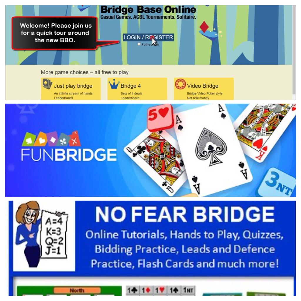 Play bridge online with Funbridge
