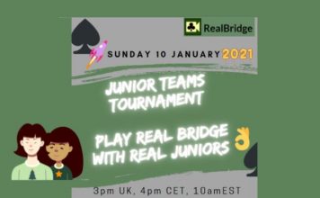 Junior Team Tournament: Real Bridge
