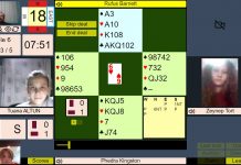 Invitational Bridge Junior event on RealBridge: Winners & Results