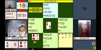 Invitational Bridge Junior event on RealBridge: Winners & Results