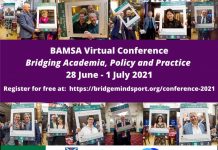 BAMSA Virtual Conference 28 June – 1 July 2021 by Samantha Punch (SCO)