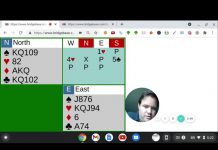 Defense: Ducking a trick to see a discard by Paulo Brum (BRZ)