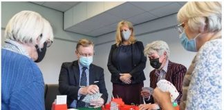 University showcases research tackling loneliness to MSP