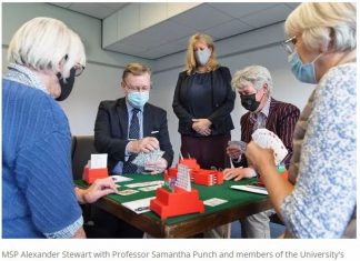 University showcases research tackling loneliness to MSP