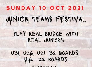 Junior Teams Festival – Sunday 10 OCT 2021