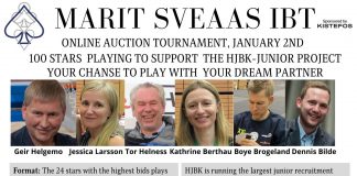 Marit Sveaas IBT: Online Auction Tournament, January 2nd 2022
