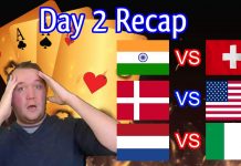 USA and Denmark Surge – Bridge World Championship – Day 2 Recap