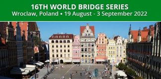 16TH WORLD BRIDGE SERIES