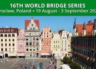 Invitation to the World Bridge Series – Wroclaw 2022