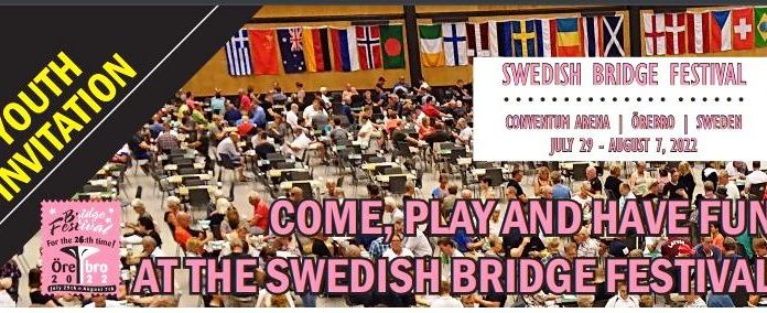 Swedish Bridge Festival Örebro 2022 – Youth invitation