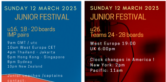 RelBridge: Junior Events Under 16 and Under 26