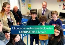 France: Bridge in the school