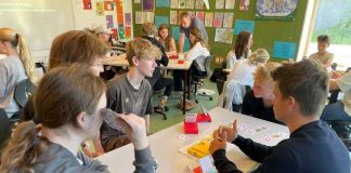 School bridge in Denmark