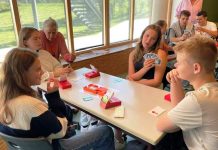 Bridge lesson is well over at Fredensborg Skole – Vilhelmsro