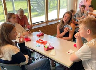 Bridge lesson is well over at Fredensborg Skole – Vilhelmsro