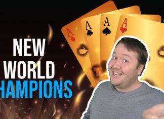 New World Champions – Final Day – By Peter Hollands