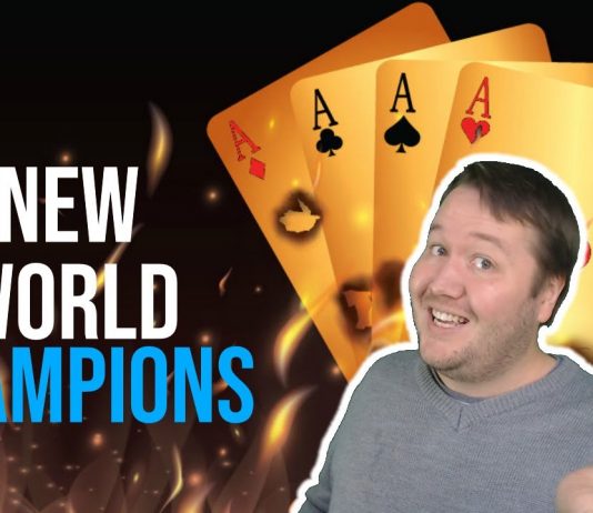 New World Champions – Final Day – By Peter Hollands
