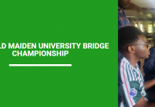 UBF Held Maiden University Bridge Championship 2023
