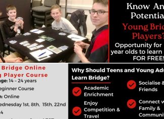 Know Any Potential Young Bridge Players?