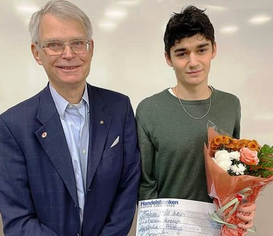 Andreas Abragi won the Jannersten Scholarship 2024