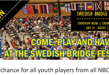 2026 Swedish Bridge Festival – YOUTH INVITATION